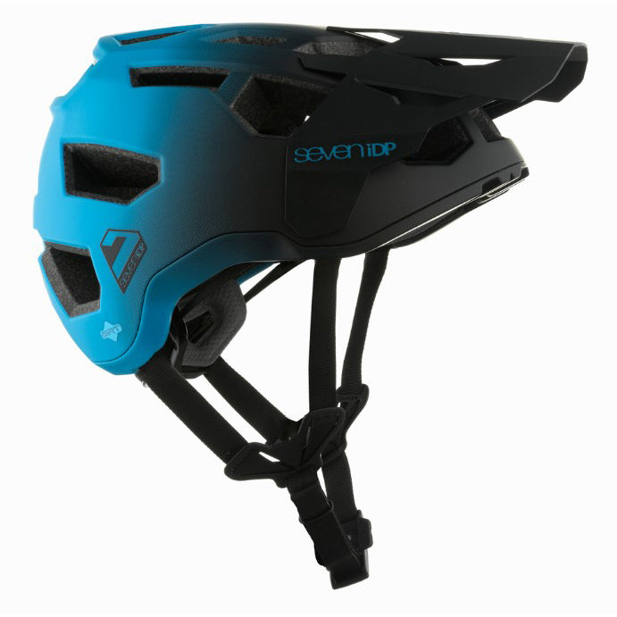 Project 21 Pro Trail Helmet , Matte Blu/Blk Fade, M/L