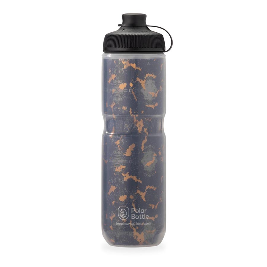 Polar Bottle Muck Insulated Water Bottle Charcoal 24oz