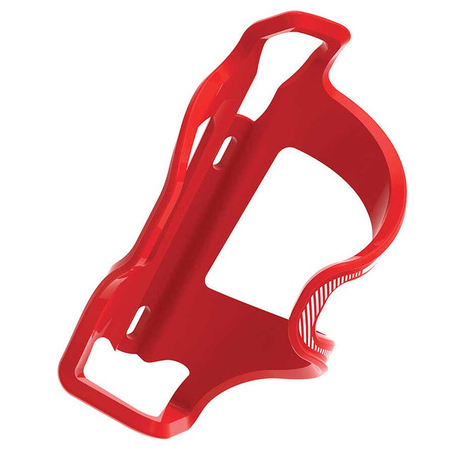 Lezyne, Flow Side Load, Bottle Cage, Composite, Left loading, Red, 48g