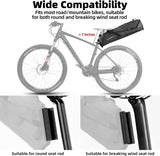 ROCKBROS Waterproof Bikepacking Saddle Bag 14L Adjustable Capacity Easy Install