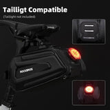 ROCKBROS Bike Saddle Bag Under Seat 3D Hard Shell Quick Release 1.7L