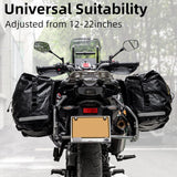 ROCKBROS 60L Waterproof Motorcycle Saddle Bags Durable Removable 2 PCS