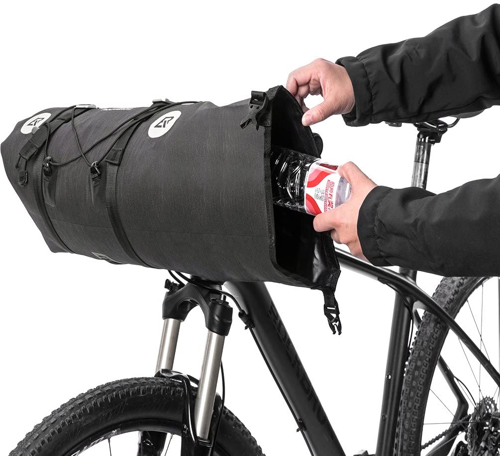 Waterproof Handlebar Bags Front 2 Dry Packs for MTB Road Bicycles 19-20L