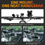 ROCKBROS Out Front Bike Mount Cycling Computer Mount Bike Handlebar 1.25''/ 31.8mm