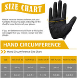 ROCKBROS Touch Screen Cycling Gloves - Anti-Slip, Breathable Full Finger