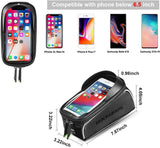 ROCKBROS Waterproof Top Tube Bag 1.5L for Phones Under 6.5 Inches
