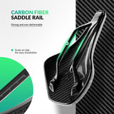 ROCKBROS 3D Printed Carbon Bike Saddle Ergonomic Ultralight Seat