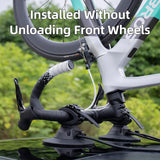 ROCKBROS Electric Suction Cup Bike Rack for Car Roof No Hitch No Paint Damage