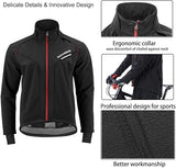 ROCKBROS Cycling Jackets Thermal Windproof Jacket for Men Cold Weather