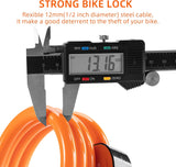 ROCKBROS 3ft Bike Cable Lock - Secure, Lightweight with Mounting Bracket