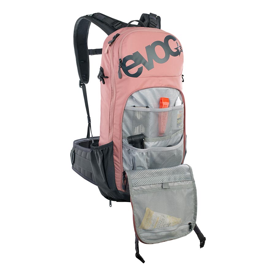 EVOC FR Enduro Protector backpack 16L Dusty Pink/Carbon Grey ML