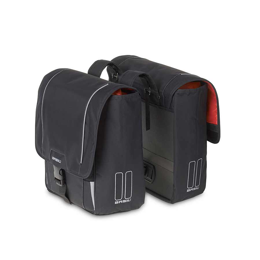 Basil Sport Double Pannier 32L Black