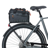 Basil, Miles, Trunk Bag, 7L, Black/Orange