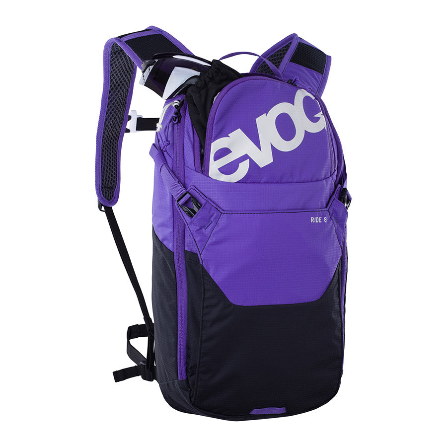 EVOC, Ride 8, Hydration Bag, Volume: 8L, Bladder: No, Violet/Black