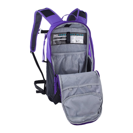 EVOC, Ride 8, Hydration Bag, Volume: 8L, Bladder: No, Violet/Black