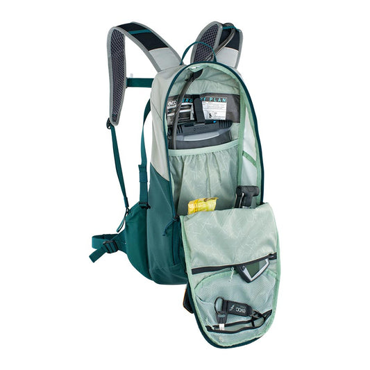 EVOC E-Ride 12 Hydration Bag Volume: 12L Bladder: Not included Stone/Petrol