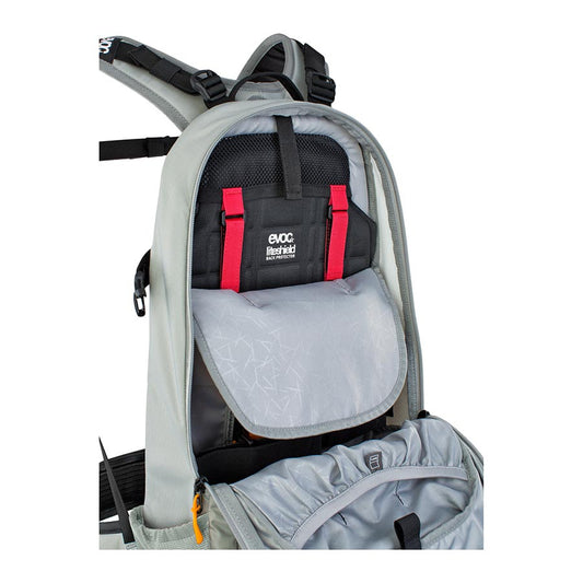 EVOC FR Enduro E-Ride 16 Protector backpack 16L Stone/Bright Orange ML