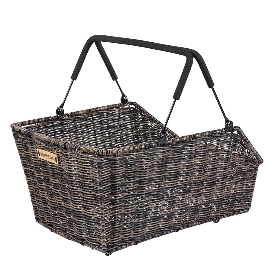 Basil Cento MIK Basket Rear 46x34x26 cm Brown