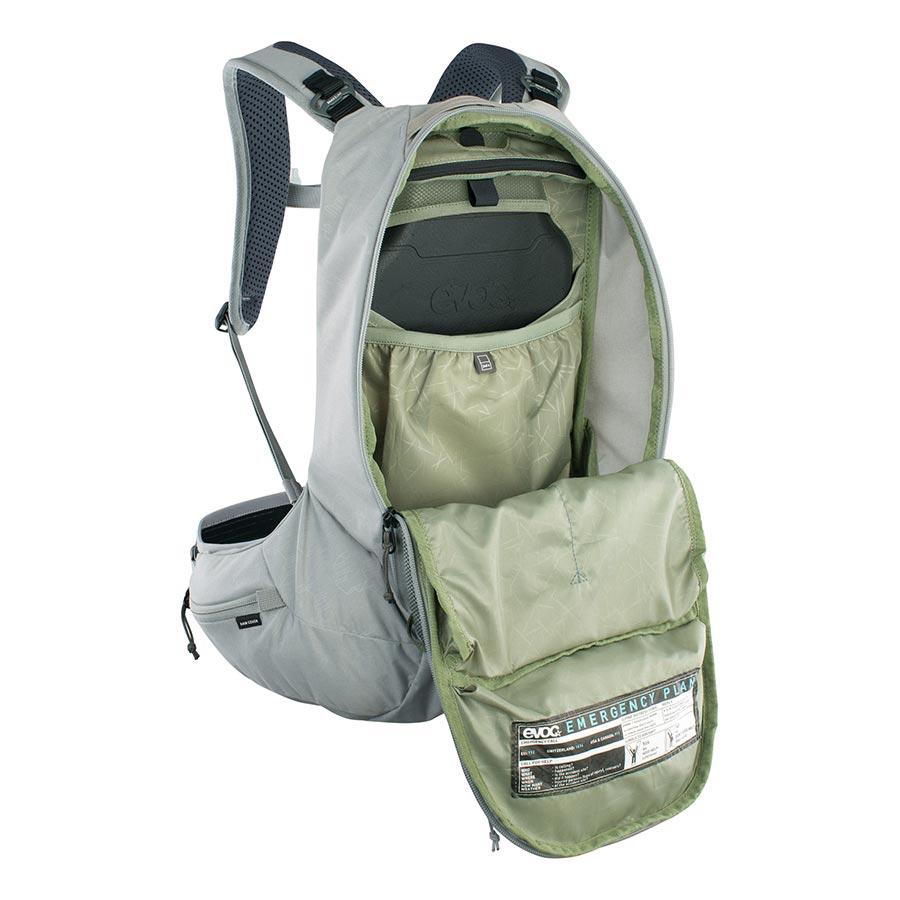 EVOC Trail Pro SF 12 Protector backpack 12L Stone XS