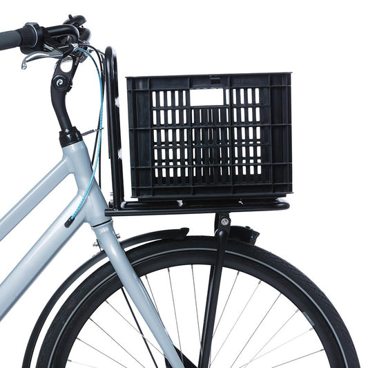 Basil Crate Basket Rear 29.5L Black