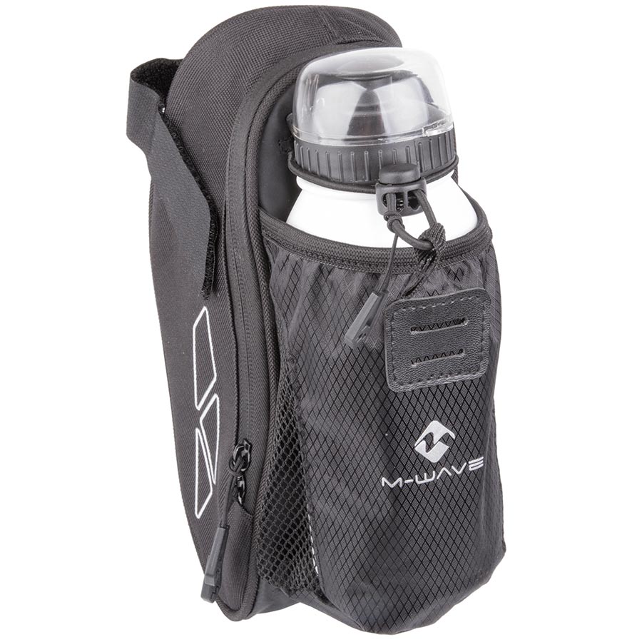 M-Wave Amsterdam Bottle Saddle Seat Bag Black