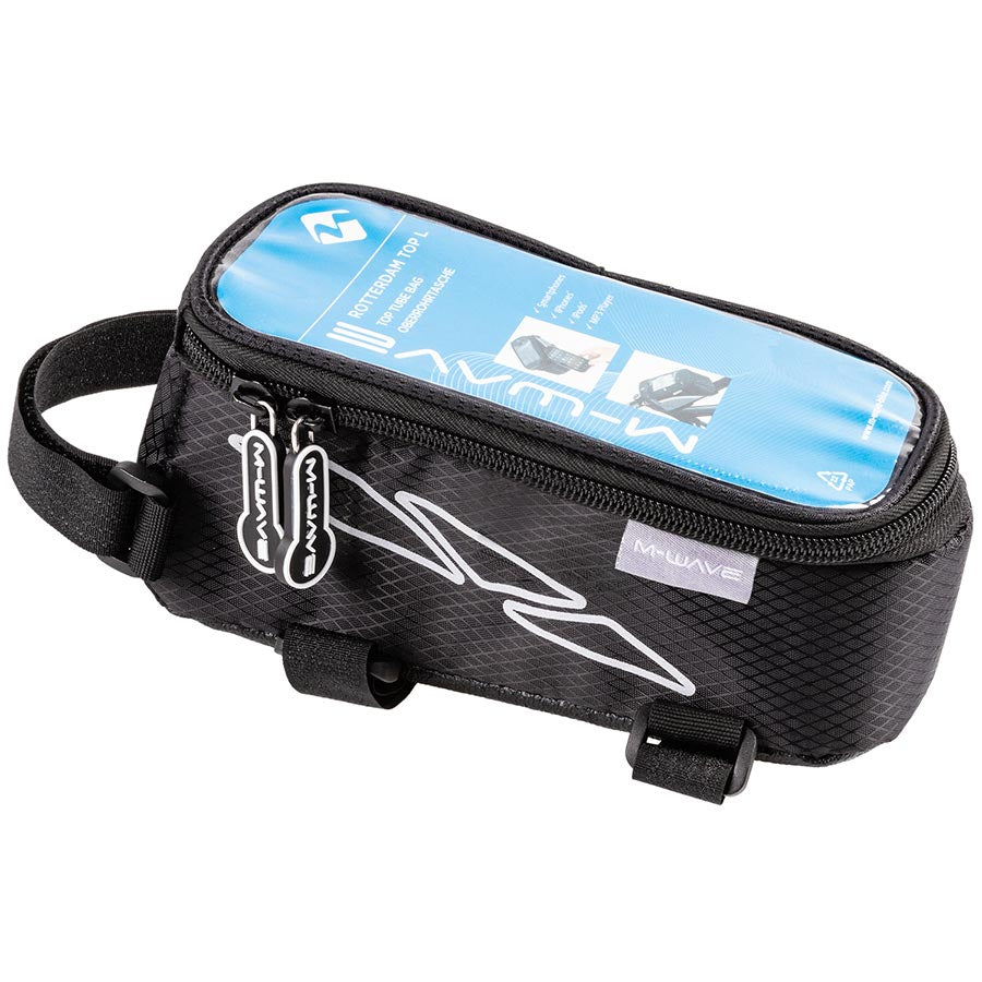 M-Wave Rotterdam Top Tube Bags Black