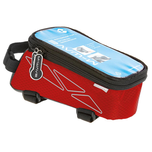 M-Wave Rotterdam Top Tube Bags Red