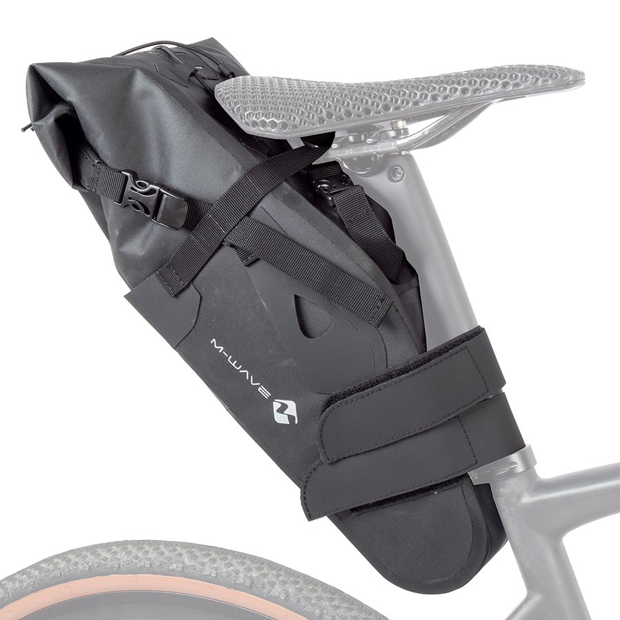 M-Wave Rough Ride II Saddle L Seat Bag Black