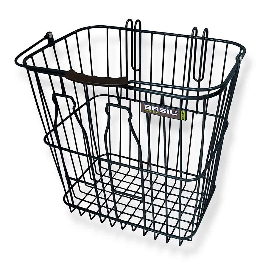 Basil Basil Bottle Rear basket Black