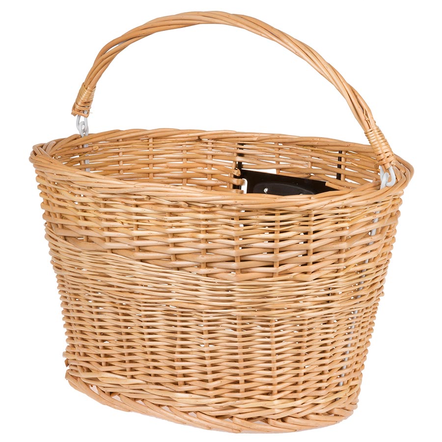 M-Wave BA-FW Clip Stem Basket Front 38x27x28cm Tan