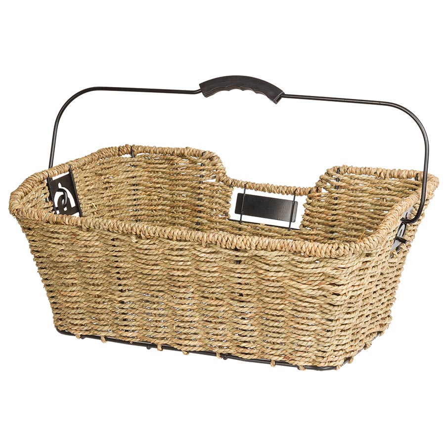 M-Wave Ocean R Basket Rear 41x29.5x17cm Tan