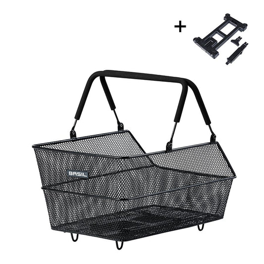 Basil Cento MIK Basket Rear Black