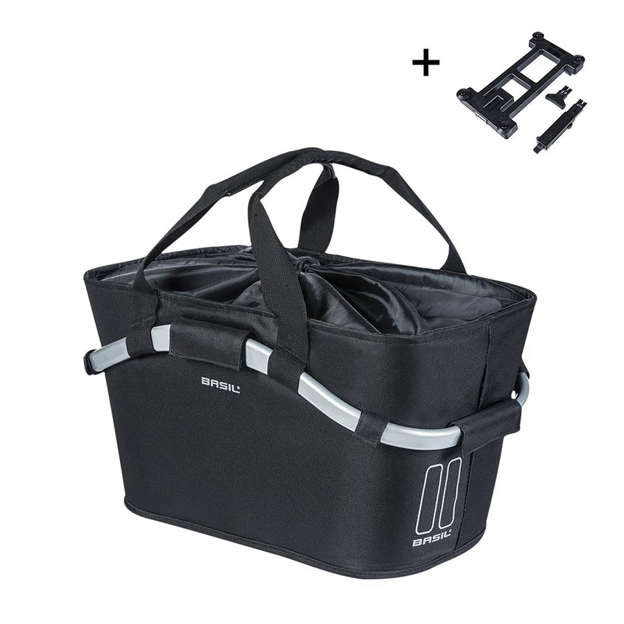 Basil Classic Carry All Basket Rear Black