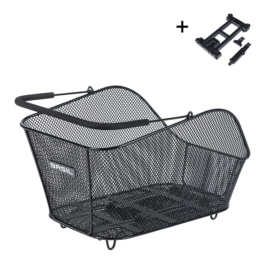 Basil Icon MIK Basket Rear Black