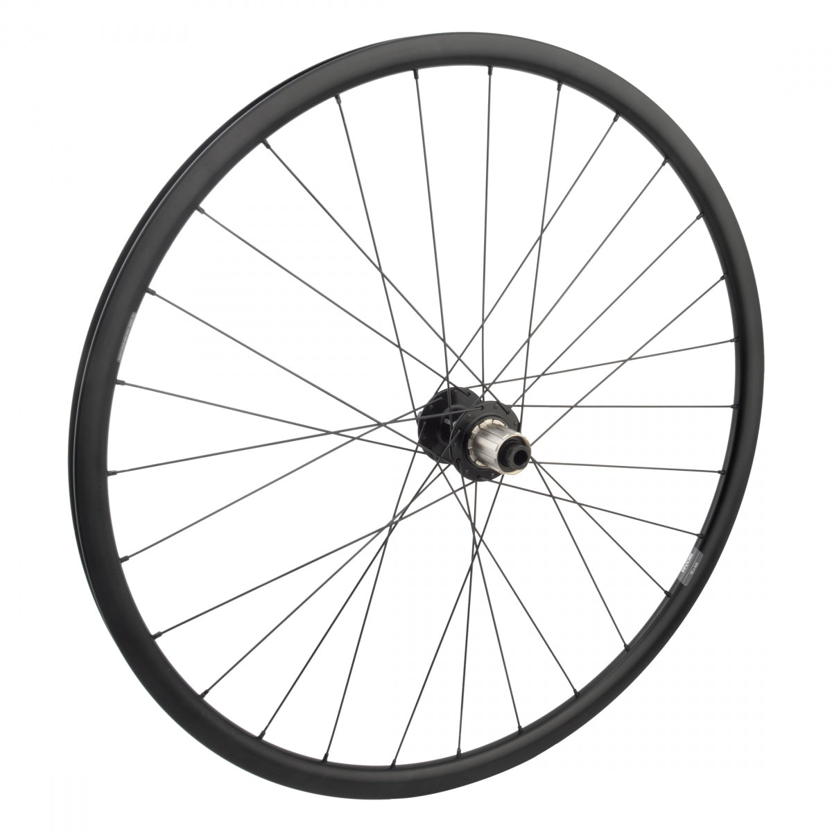 WHL RR 700 622x19 RYDE DP19 BK DISC 28 OR8 8-11sRD CL 12mm SEAL BK 142mm SS 2.0 BK