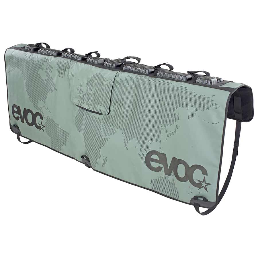 EVOC Tailgate Pad 160cm / 63 wide for full-sized trucks Olive