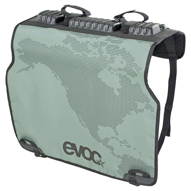 EVOC, Tailgate Pad Duo, Fits all trucks, Olive