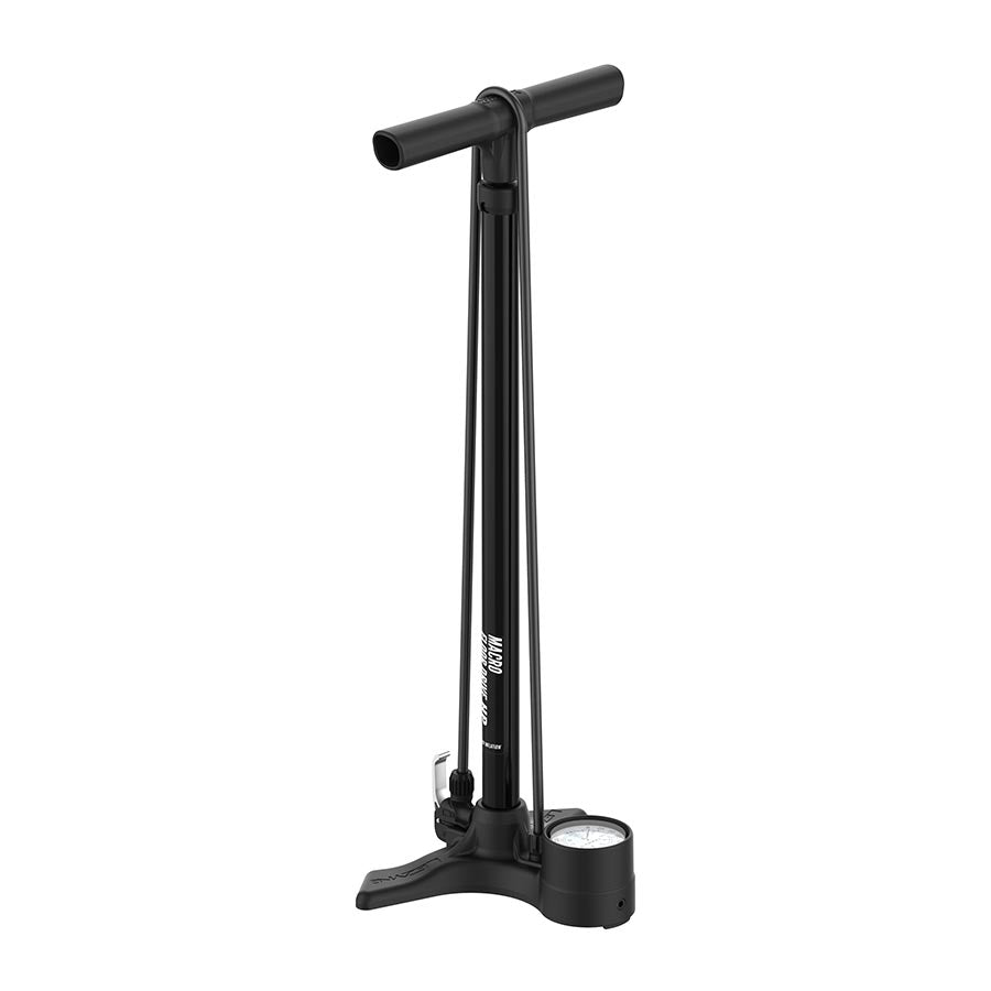 Lezyne Macro Floor Drive DV Floor Pump - Dual Valve 220psi Flat Black