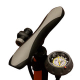 Prestige Floor Pump, Orange/Black