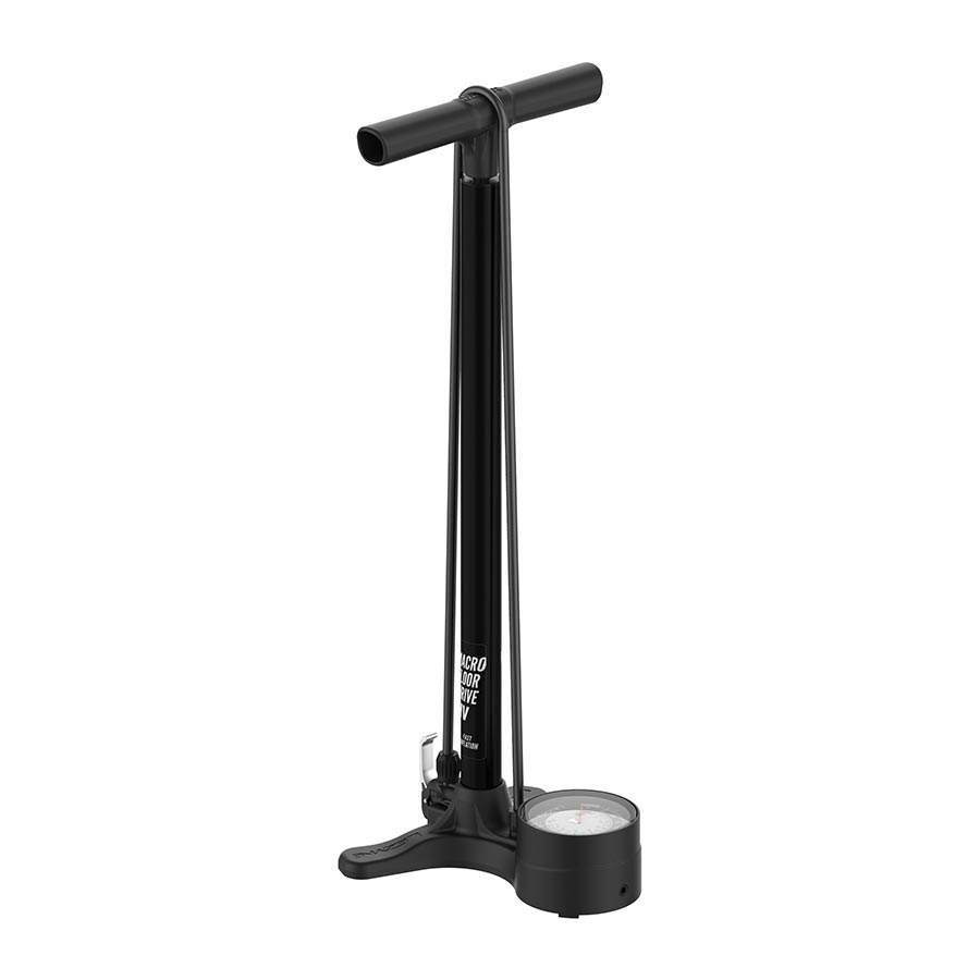 Lezyne Macro HV Floor Drive DV Pump Flat Black