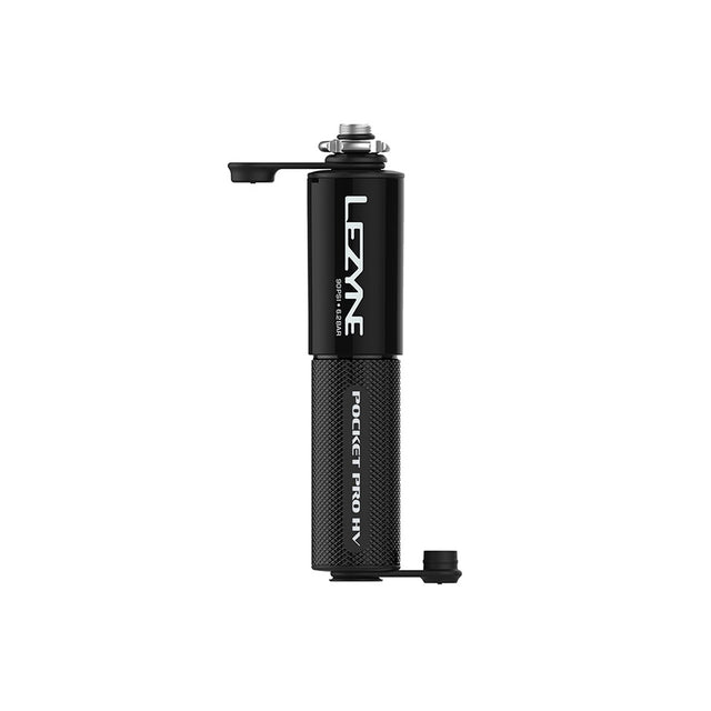 Lezyne, Pocket Drive Pro HV, Pump, 152mm, 90psi, ABS flip chuck, Black