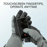 Qunature Ski Gloves  Multi-Fabric, Touchscreen, Warmth Lock