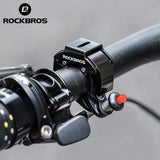 ROCKBROS Bike Mini Hidden Bell Loud Sound Aluminum Alloy Warning 100db Bell of Bicycle Handle Portable Cycling Equipment Fit MTB Road Folding Bike