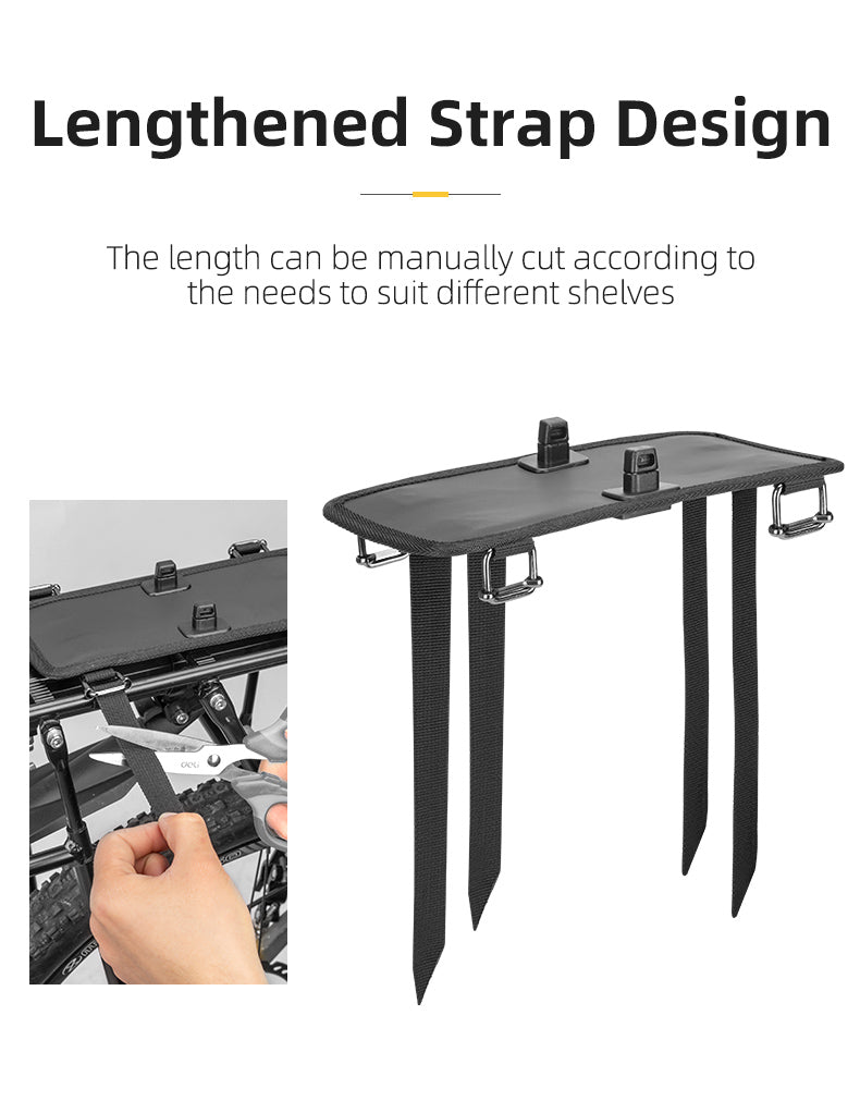 Super 30-Litre Bicycle Saddlebags in Black