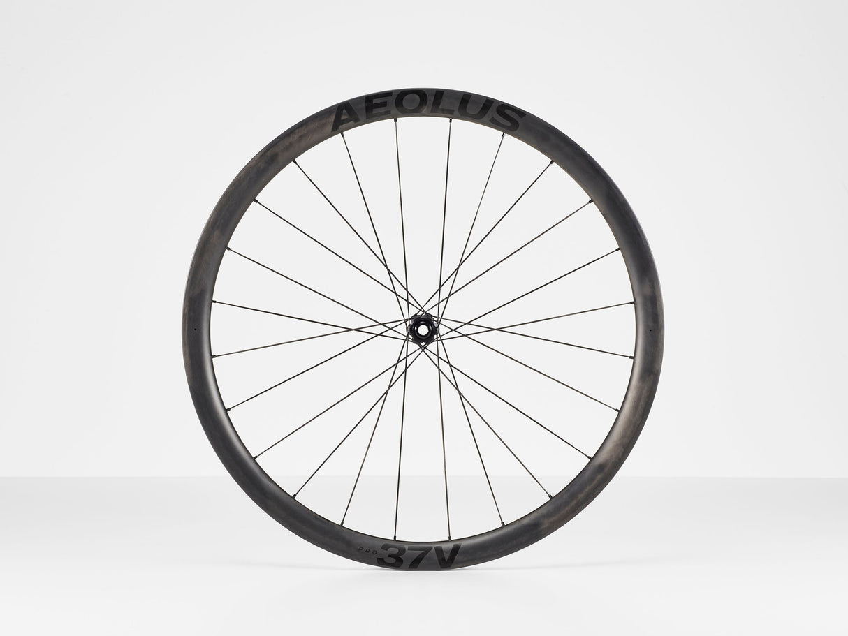 Wheel Front Bontrager Aeolus Pro 37V Disc TLR 12T Black