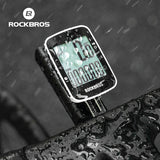 ROCKBROS R1 Bike Computer GPS Wireless Speedometer IPX7 600mAh Battery 2.3''