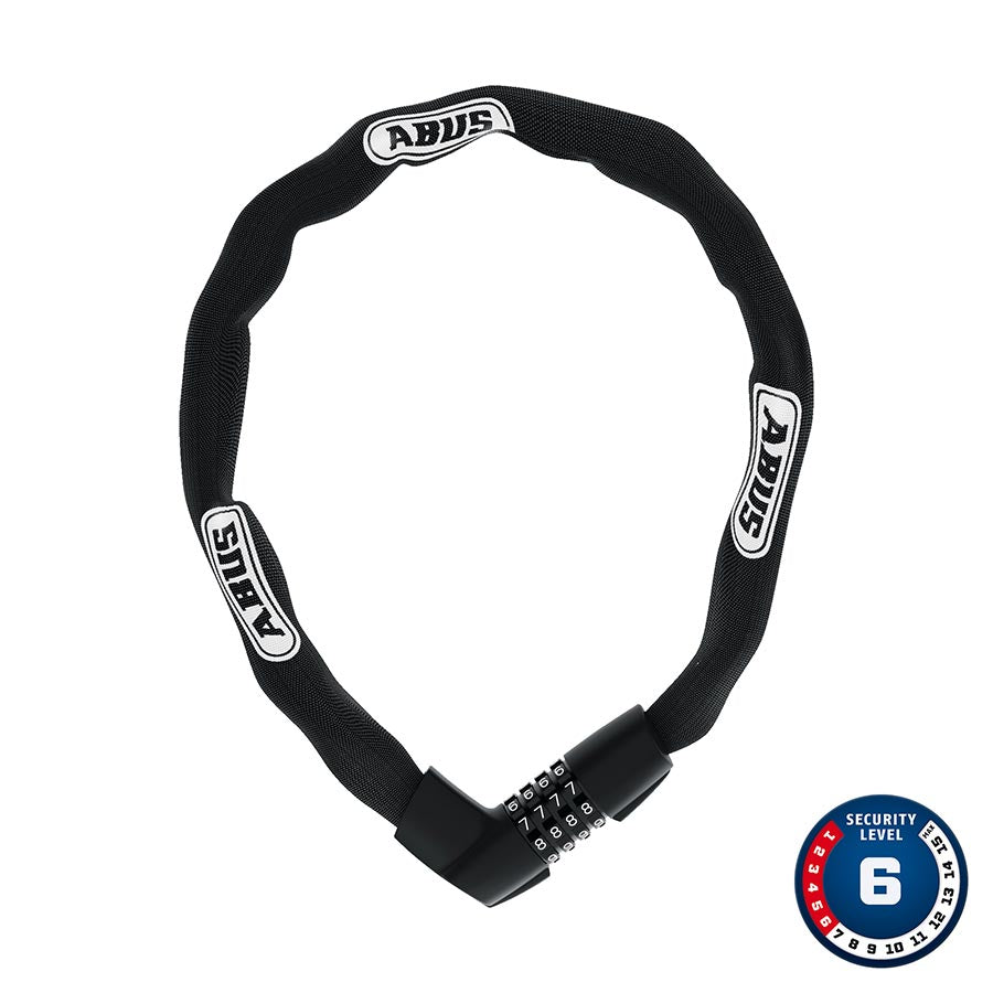 Abus Tresor 1385 Chain Combo 7mm 75cm 2.5 Black