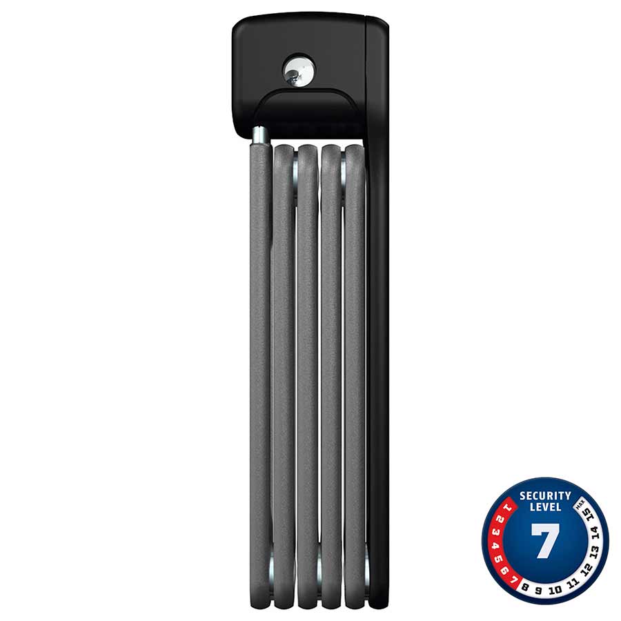 ABUS Bordo uGrip Lite Mini 6055 Keyed Folding Lock: 85cm Black