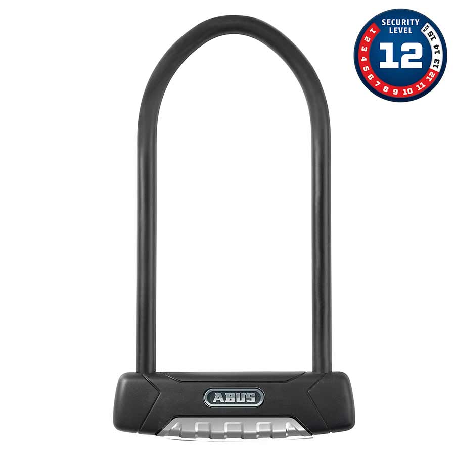 Abus Granit Plus 470 U-Lock Key 12mm 15.0cm x 23.0cm 5.9" x 9" USH Black