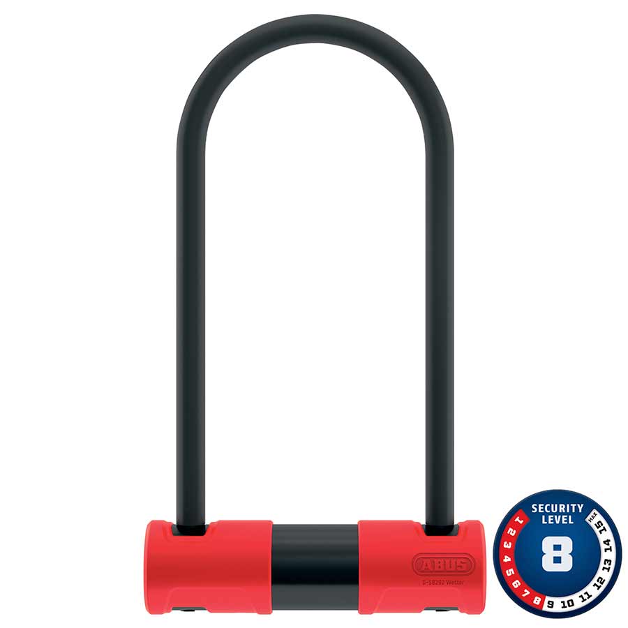 Abus 440A Alarm U-Lock Key 170x230mm 6.7''x9'' Thickness in mm: 12mm Black
